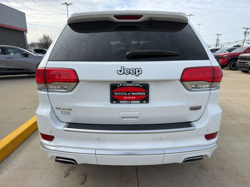 2018 Jeep Grand Cherokee Summit