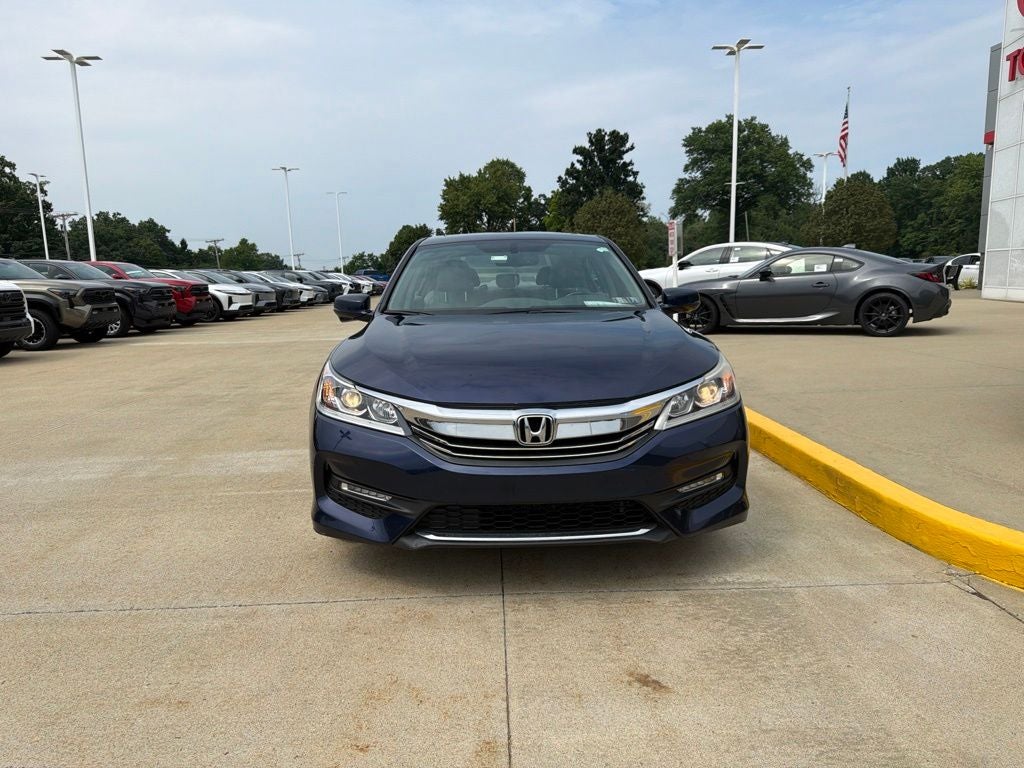 Used 2016 Honda Accord EX-L V-6 with VIN 1HGCR3F85GA029615 for sale in Warren, OH