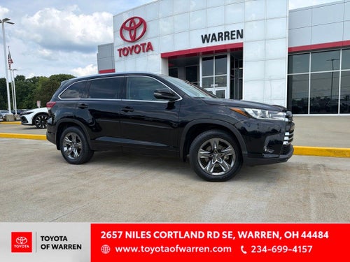 2019 Toyota Highlander Limited Platinum