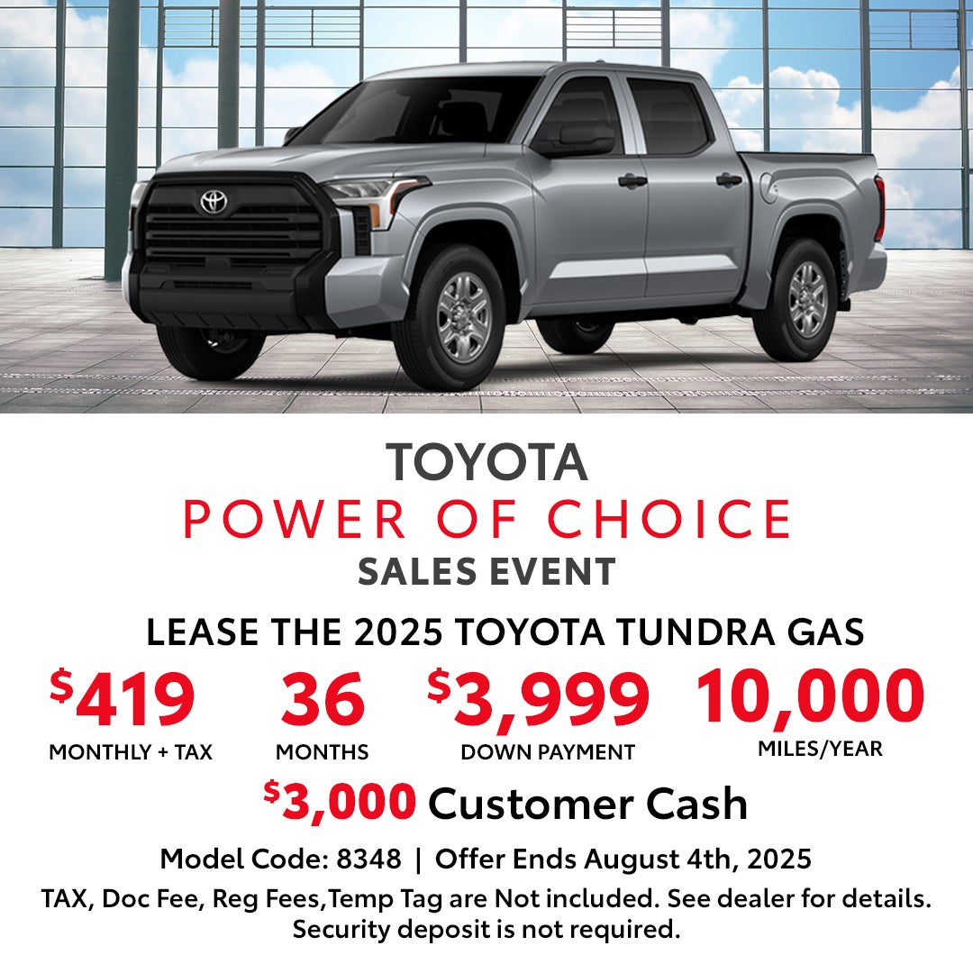 Toyota New Car Specials | Warren Toyota dealer in Warren OH