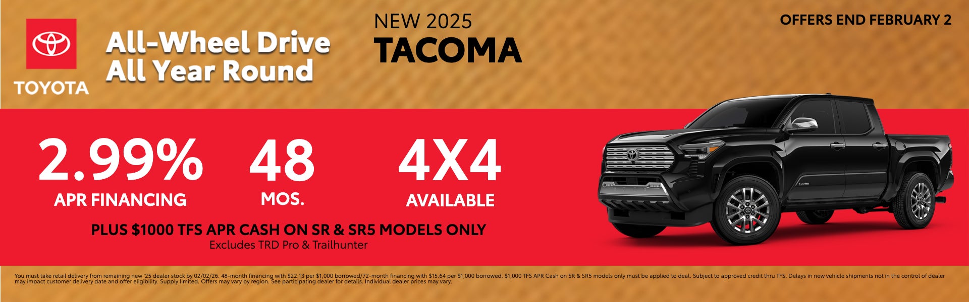 NEW 2025 TACOMA
