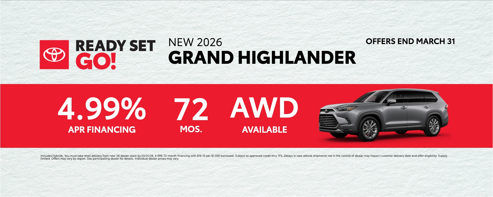 NEW 2026 GRAND HIGHLANDER